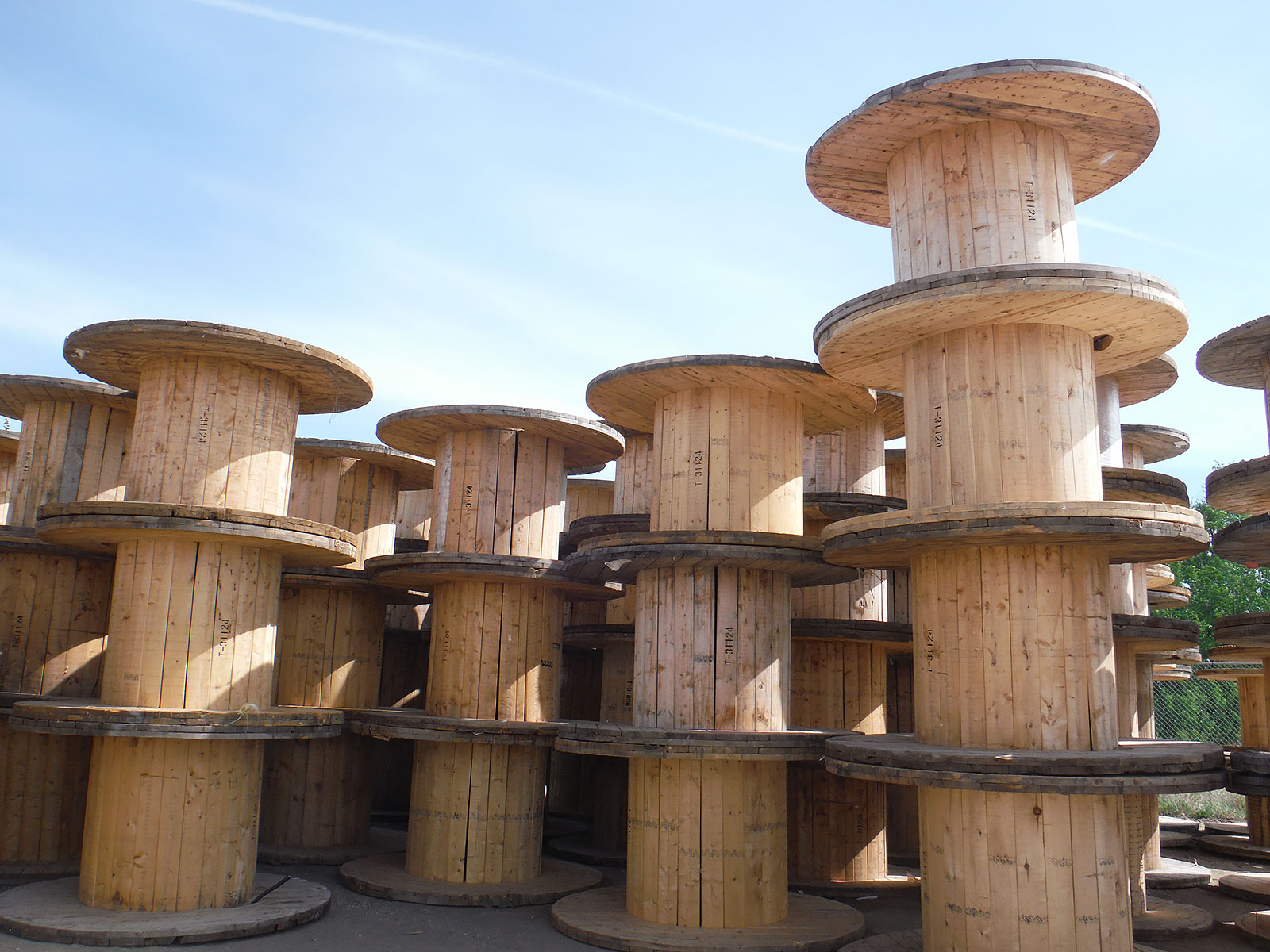 Buy A Wholesale empty wooden cable spools for sale For Industrial