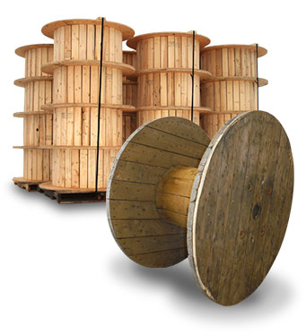 Buy A Wholesale wooden wire reel For Industrial Purposes 